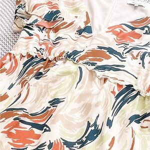 Madewell flutter sleeve MIDI Dress